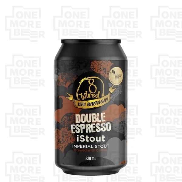 8 WIRED ISTOUT DOUBLE ESPRESSO PUSZKA 0,33 L