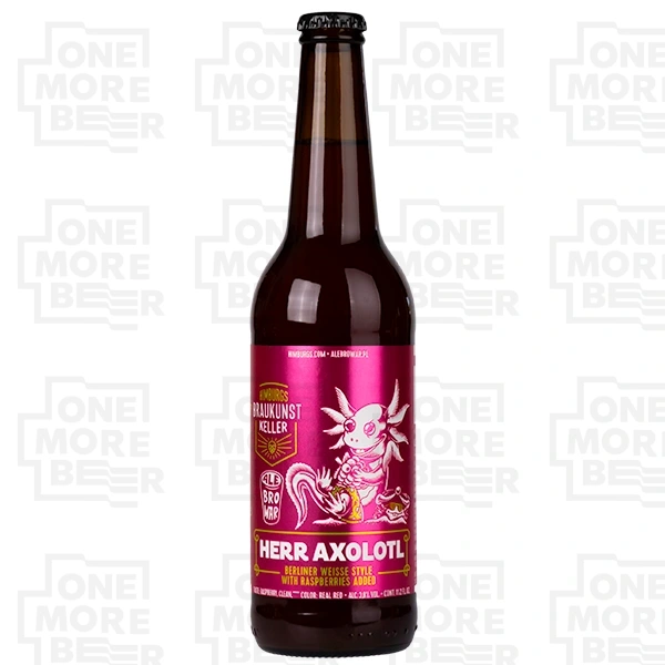 ALEBROWAR HERR AXOLOTL RASPBERRIES BUT. 0,5 L