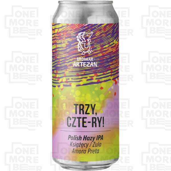 ARTEZAN TRZY, CZTE-RY! PUSZKA 0,5 L (gazetka)