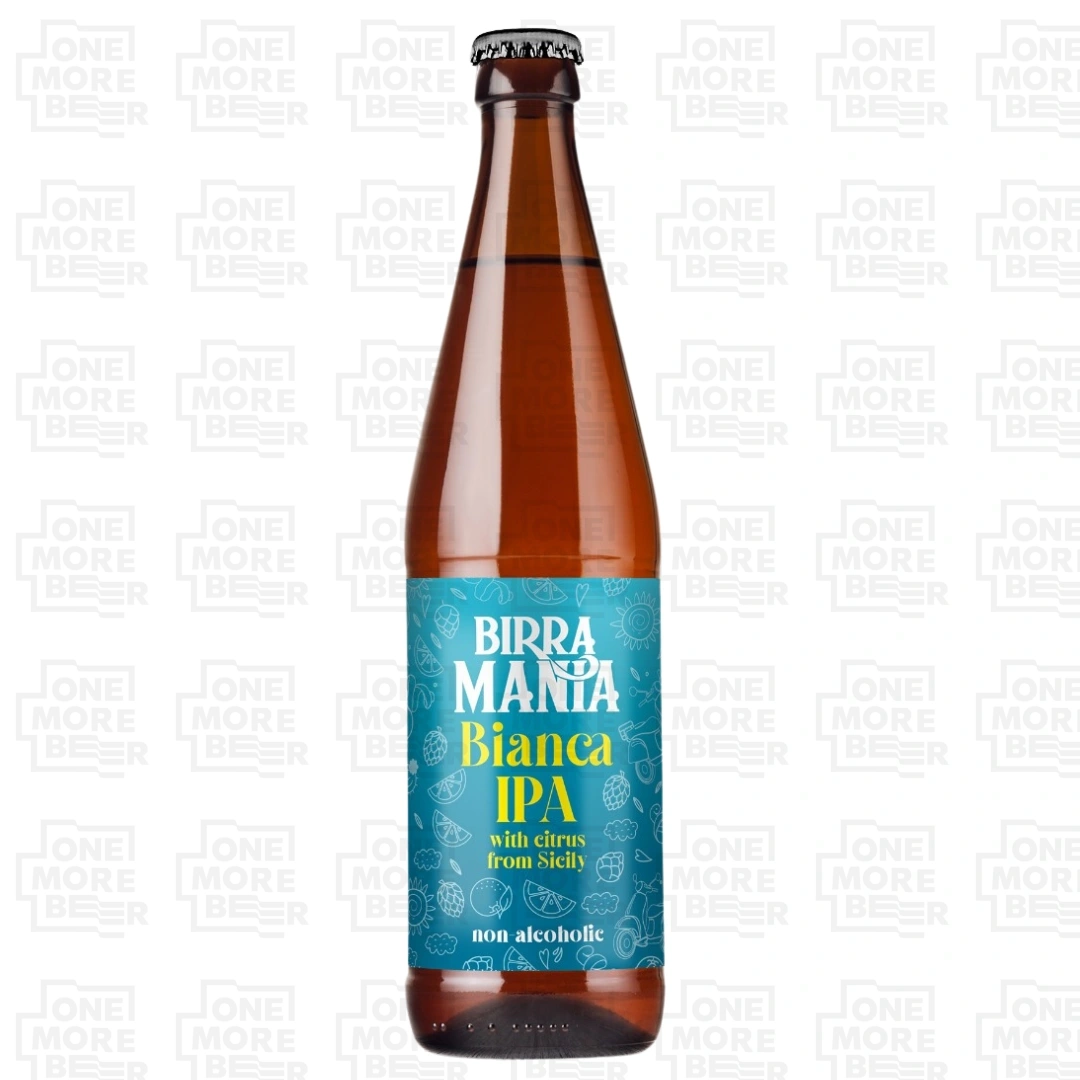 BIRRA MANIA BIANCA IPA NON ALCO BUT. 0,5 L