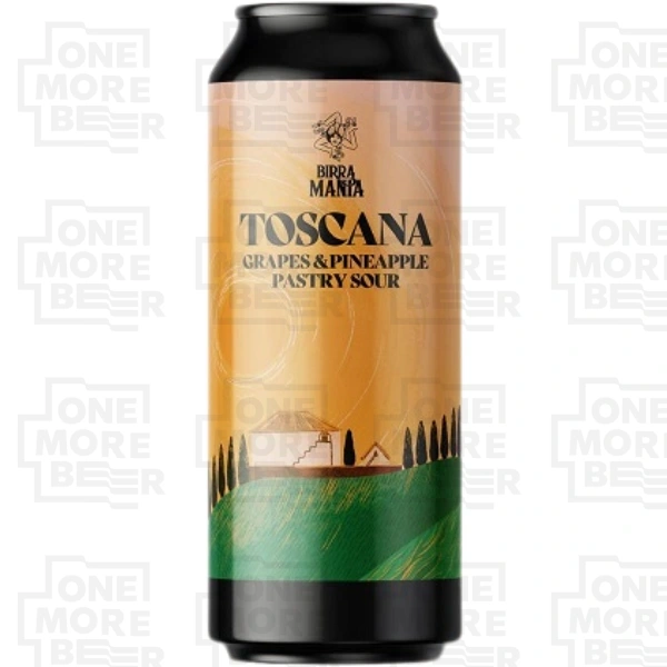 BIRRA MANIA TOSCANA GRAPES & PIENEAPPLE PUSZKA 0,5 L