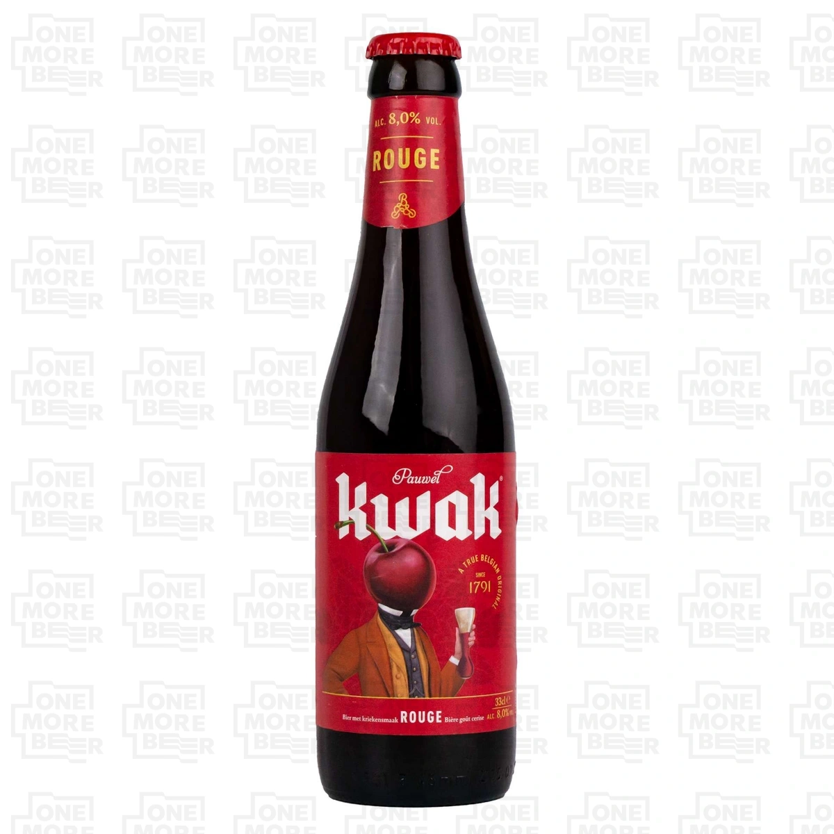BOSTEELS PAUWEL KWAK ROUGE BUT. 0,33 L