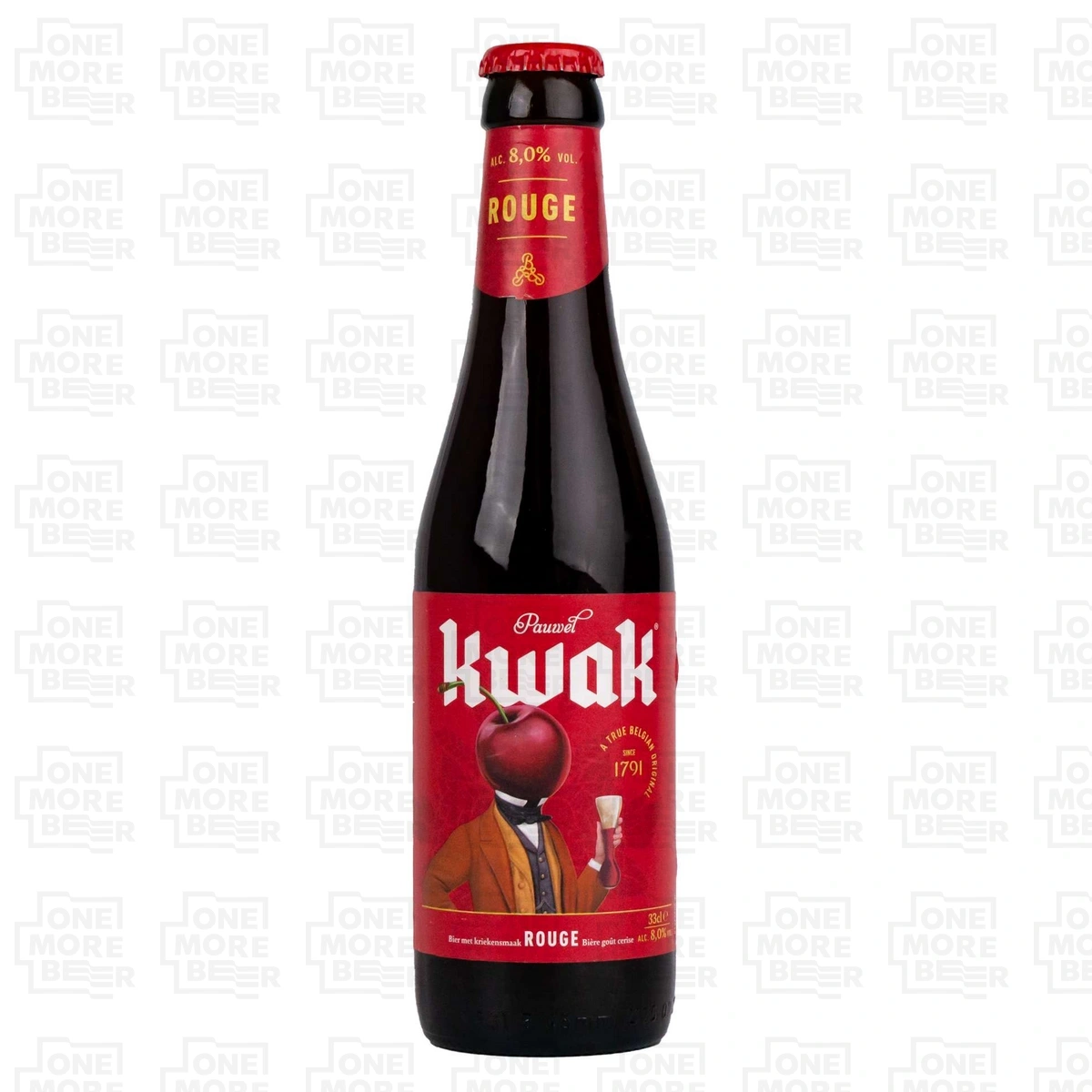 BOSTEELS PAUWEL KWAK ROUGE BUT. 0,33 L