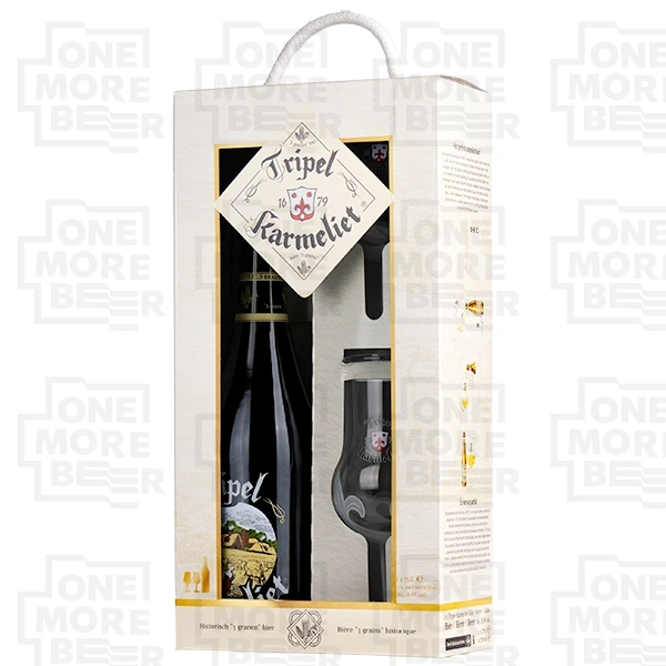 BOSTEELS TRIPEL KARMELIET ZESTAW BUT. 0,75 L + 2 x SZKŁO