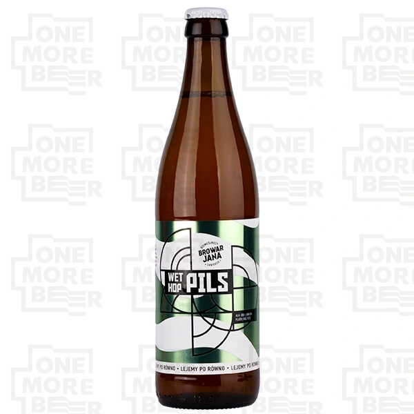 BROWAR JANA WET HOP PILS BUT. 0,5 L