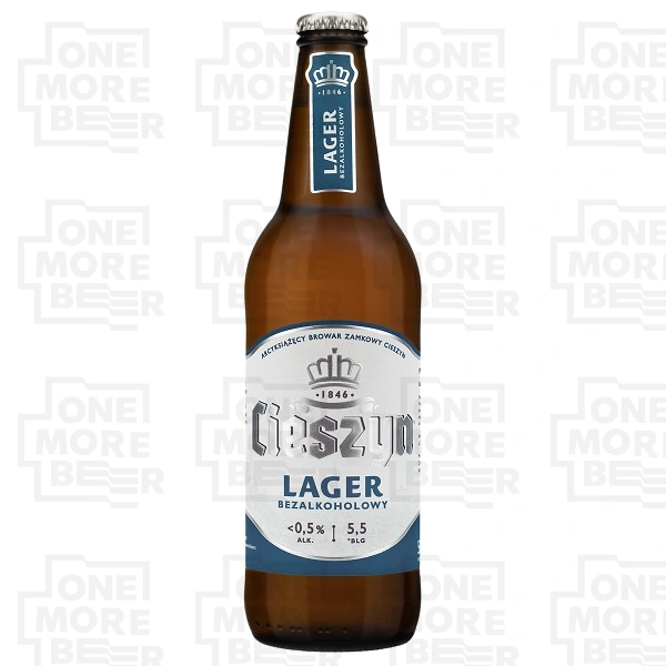 CIESZYN BEZALKOHOLOWY LAGER BUT. 0,5 L