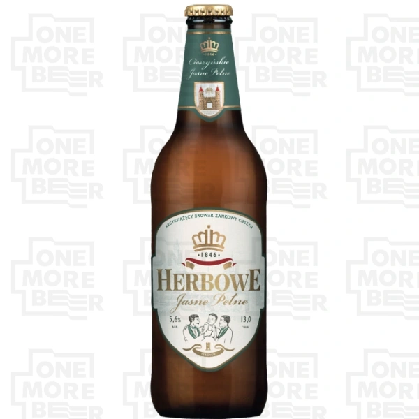 CIESZYN HERBOWE JASNE PEŁNE BUT. 0,5 L