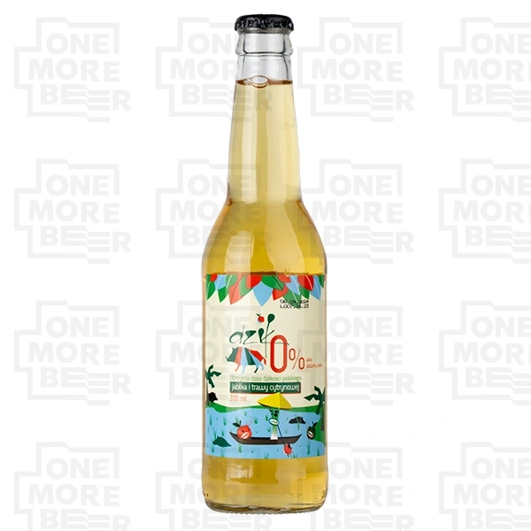 DZIK CYDR TRAWA CYTRYNOWA 0% BUT. 0,33 L