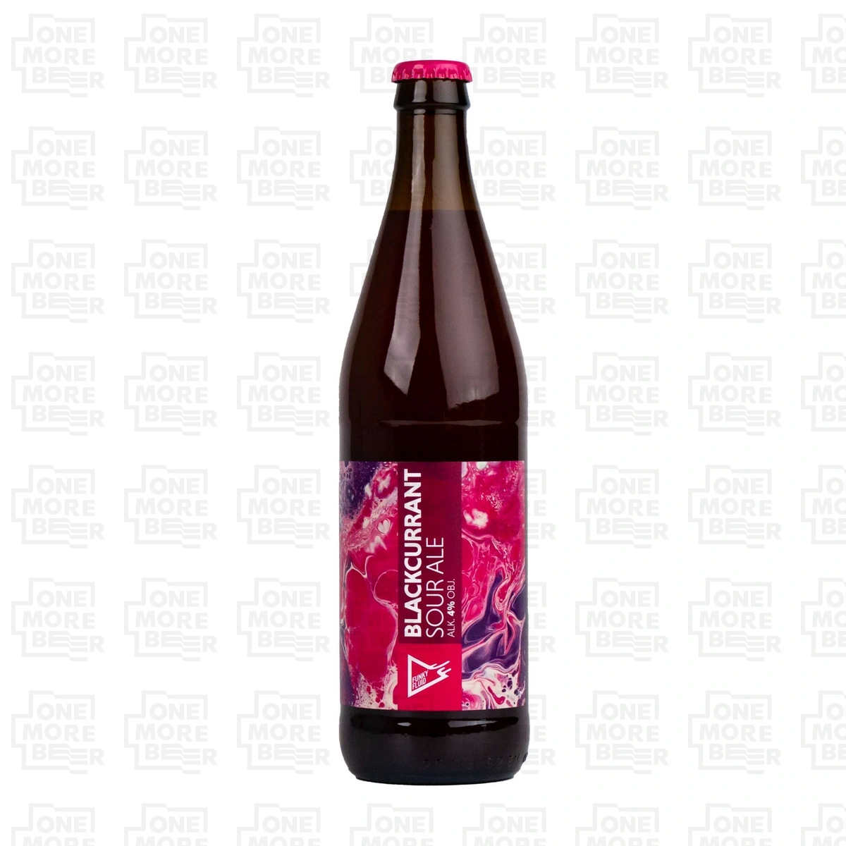 FUNKY FLUID BLACK CURRANT SOUR BUT. 0,5 L