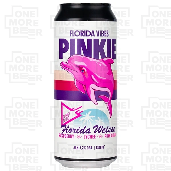 FUNKY FLUID FLORIDA WEISSE: PINKIE PUSZKA 0,5 L