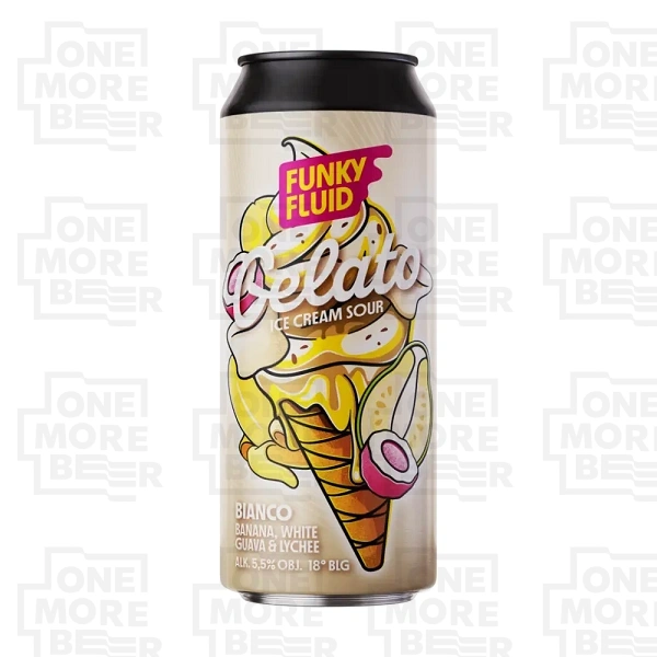 FUNKY FLUID GELATO: BIANCO PUSZKA 0,5 L