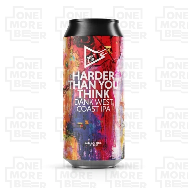 FUNKY FLUID HARDER THAN YOU THINK PUSZKA 0,5 L