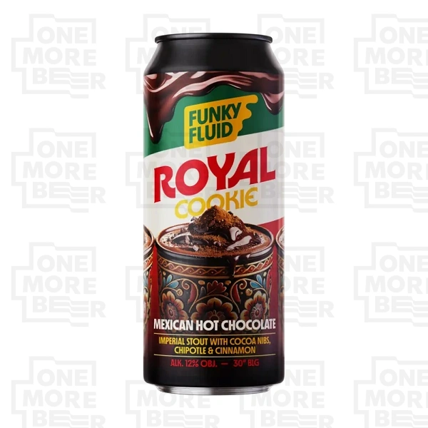 FUNKY FLUID ROYAL COOKIE: MEXICAN HOT CHOCOLATE PUSZKA 0,5 L