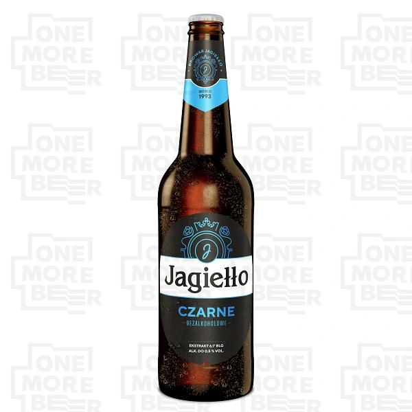 JAGIEŁŁO CZARNE BEZALKOHOLOWE BUT. 0,5 L
