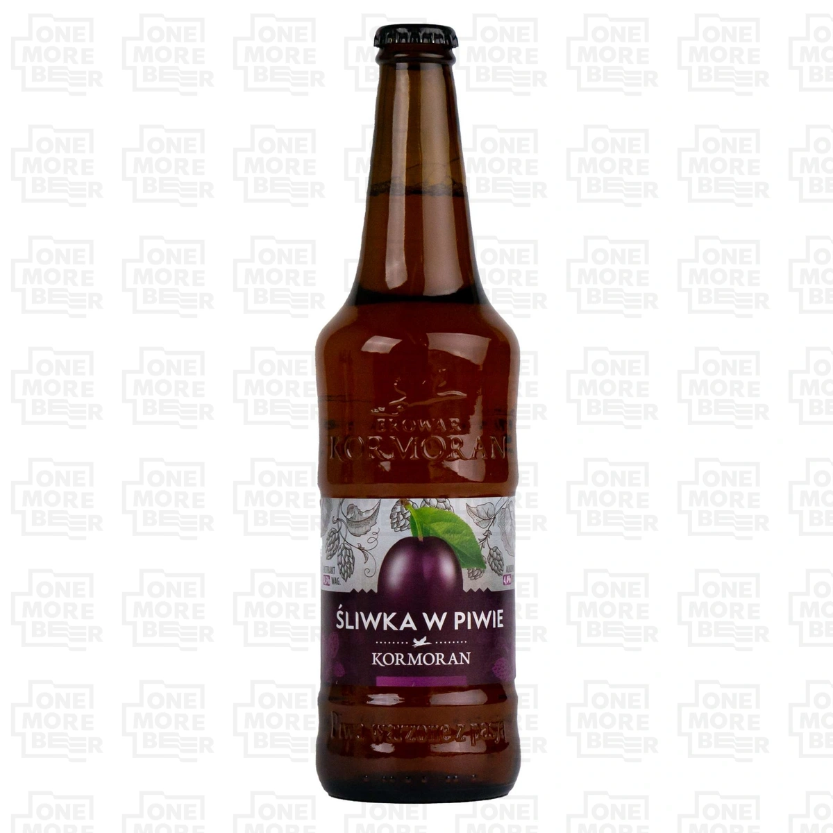 KORMORAN ŚLIWKA W PIWIE BUT. 0,5 L