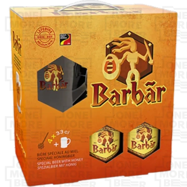 LEFEBVRE BARBAR ZESTAW (4X BUT. 0,33L + KUFEL)
