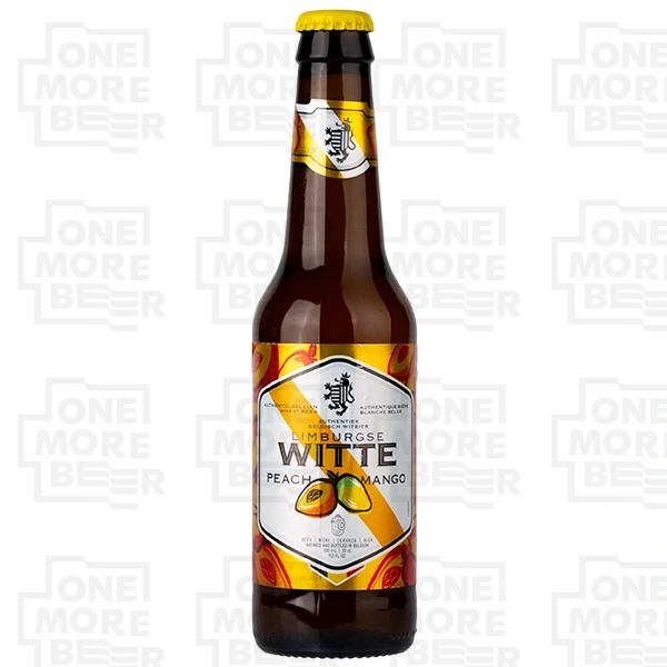 LIMBURGSE WITTE PEACH MANGO BUT. 0,33 L