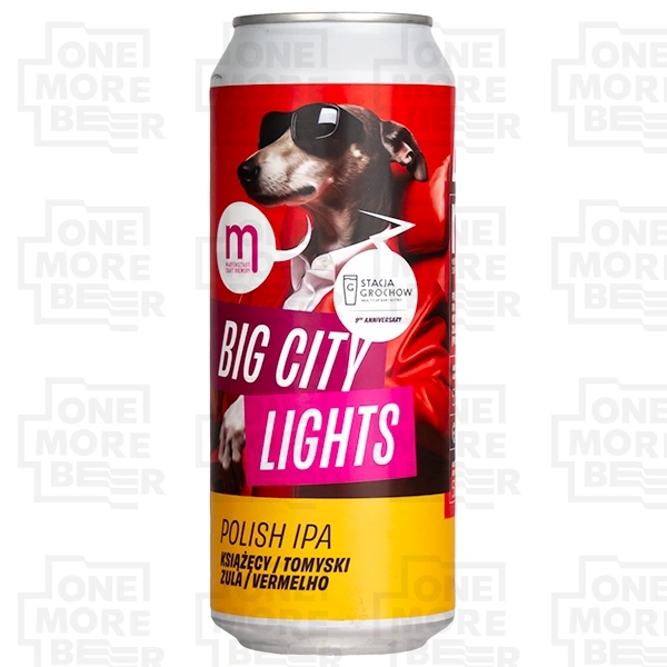 MARYENSZTADT BIG CITY LIGHTS POLISH IPA PUSZKA 0,5 L