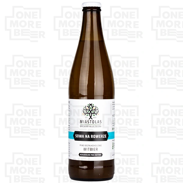 MIASTOLAS SOWA NA ROWERZE BUT. 0,5 L