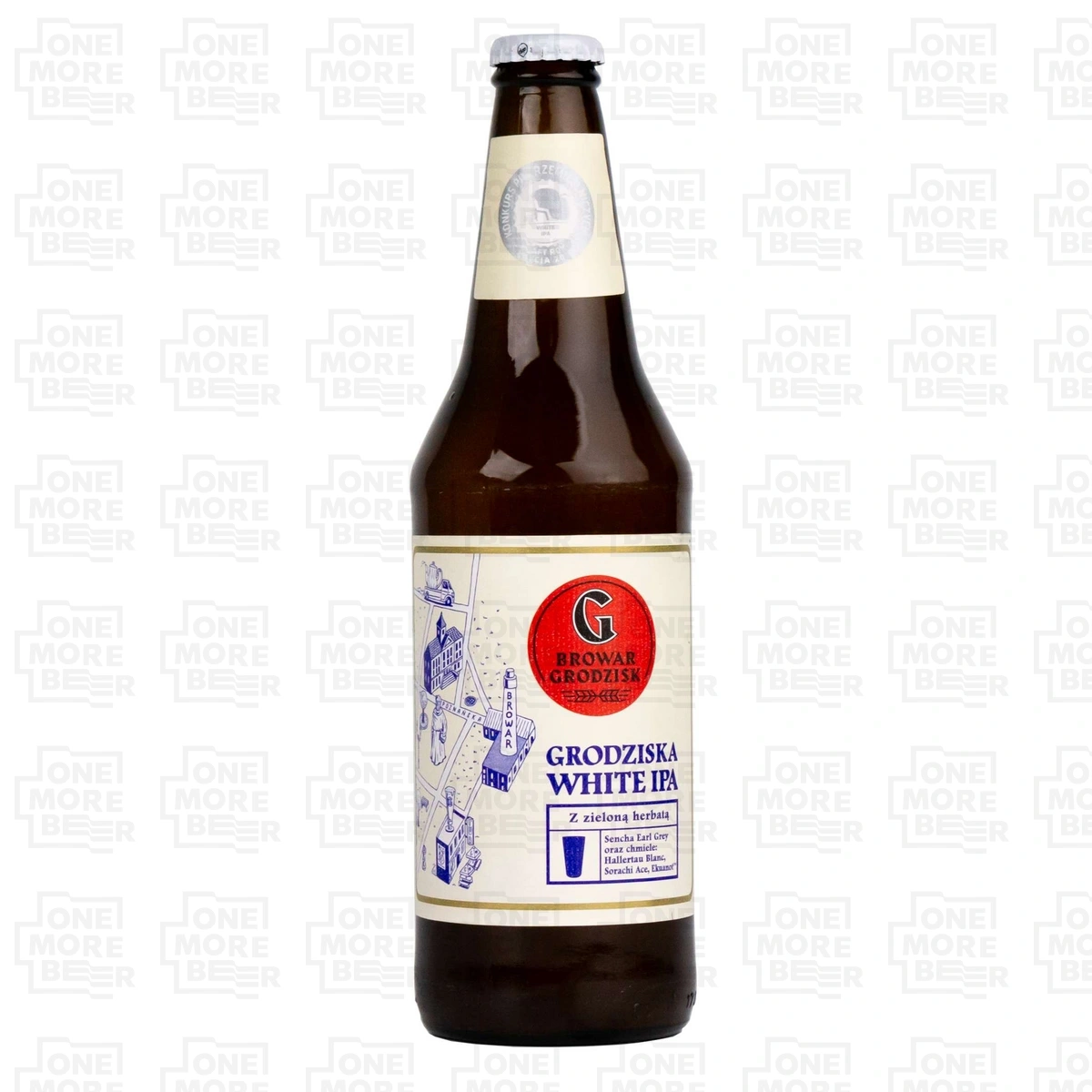 GRODZISKIE WHITE IPA BUT. 0,5 L