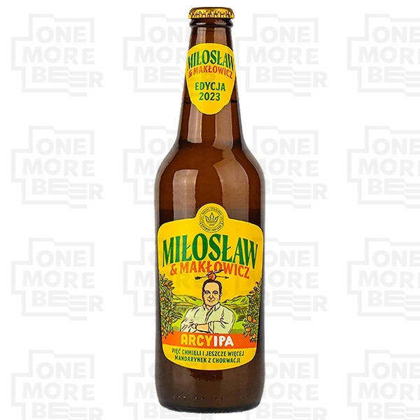 MIŁOSŁAW & MAKŁOWICZ ARCY IPA BUT. 0,5 L