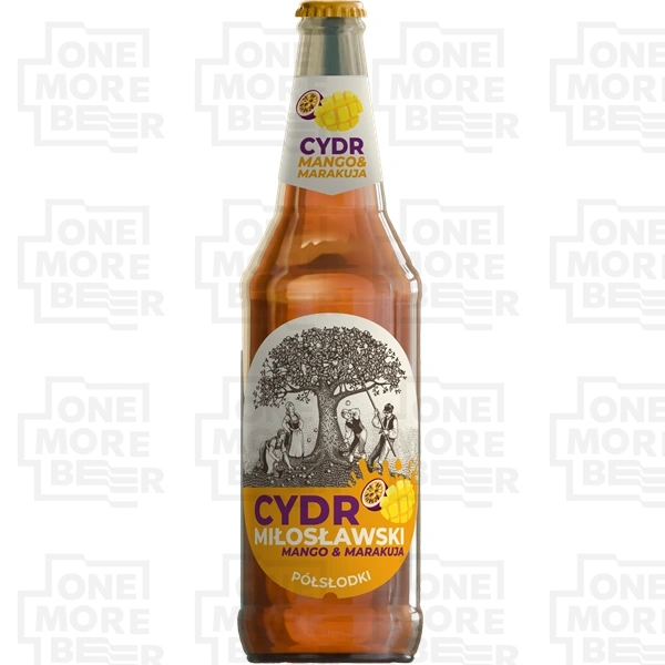 MIŁOSŁAW CYDR MIŁOSŁAWSKI MANGO-MARAKUJA BUT. 0,5 L