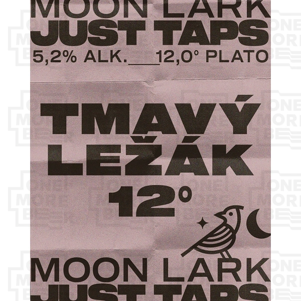 MOON LARK JUST TAPS! TMAVÝ LEŽÁK KEG 30 L