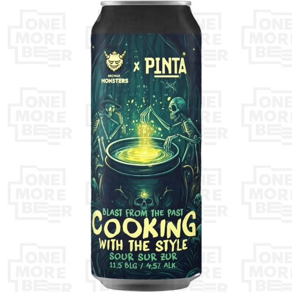 MONSTERS COOKING WITH THE STYLE PUSZKA 0,5 L