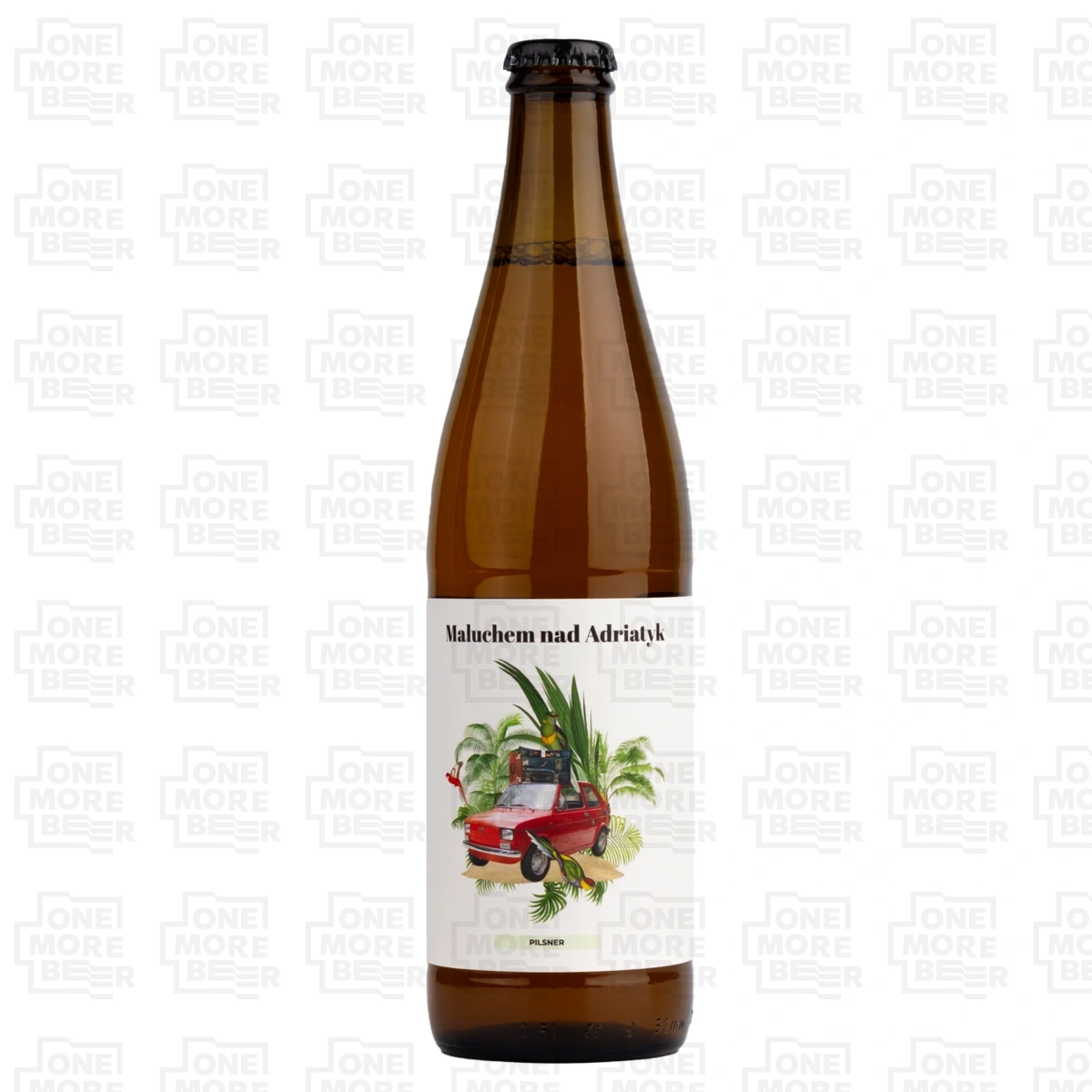 MOCZYBRODA POLISH VINTAGE: MALUCHEM NAD ADRIATYK BUT. 0,5 L