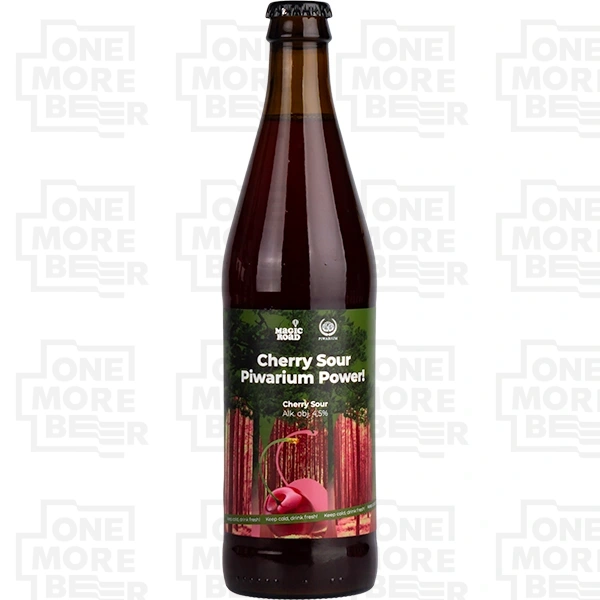 MAGIC ROAD CHERRY SOUR PIWARIUM POWER! BUT. 0,5 L