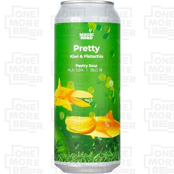 MAGIC ROAD PRETTY KIWI & PISTACHIO PUSZKA 0,5 L