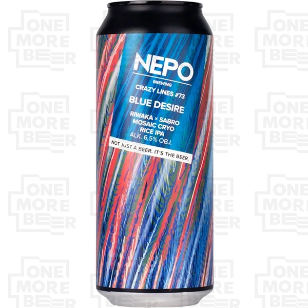 NEPO BLUE DESIRE - CRAZY LINES #73 PUSZKA 0,5 L