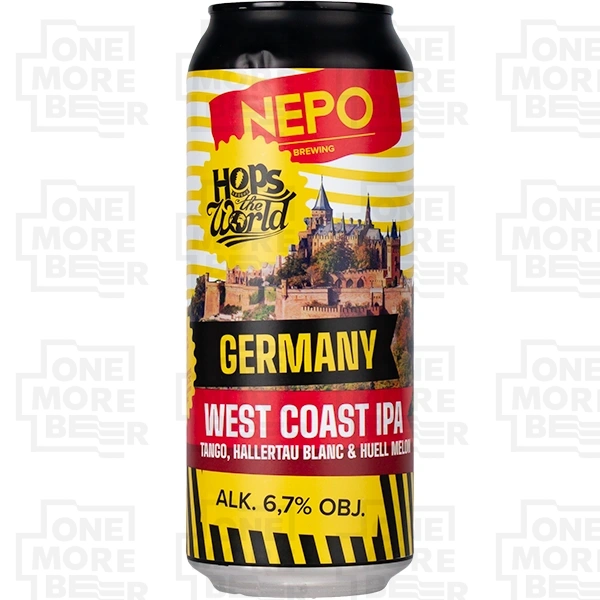 NEPO HOPS AROUND THE WORLD - GERMANY PUSZKA 0,5 L