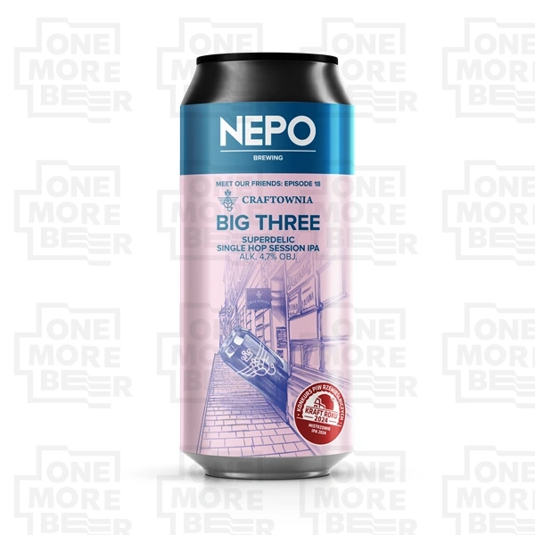 NEPO MEET OUR FRIENDS BIG THREE PUSZKA 0,5 L