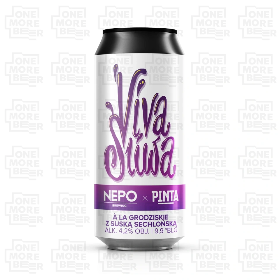 NEPO / PINTA VIVA ŚLIWA 9,9° PUSZKA 0,5 L