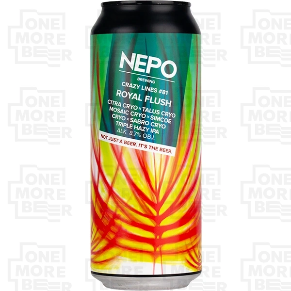 NEPO ROYAL FLUSH - CRAZY LINES #81 PUSZKA 0,5 L