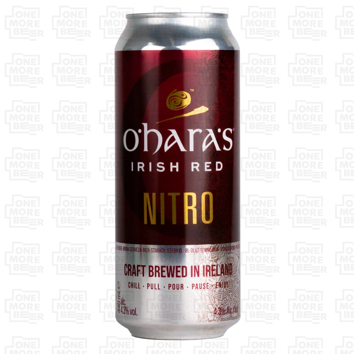 O’HARA’S IRISH RED NITRO PUSZKA 0,44 L