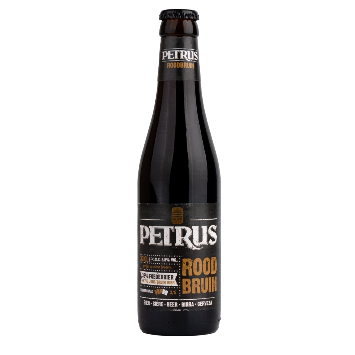 PETRUS ROOD BRUIN BUT. 0,33 L