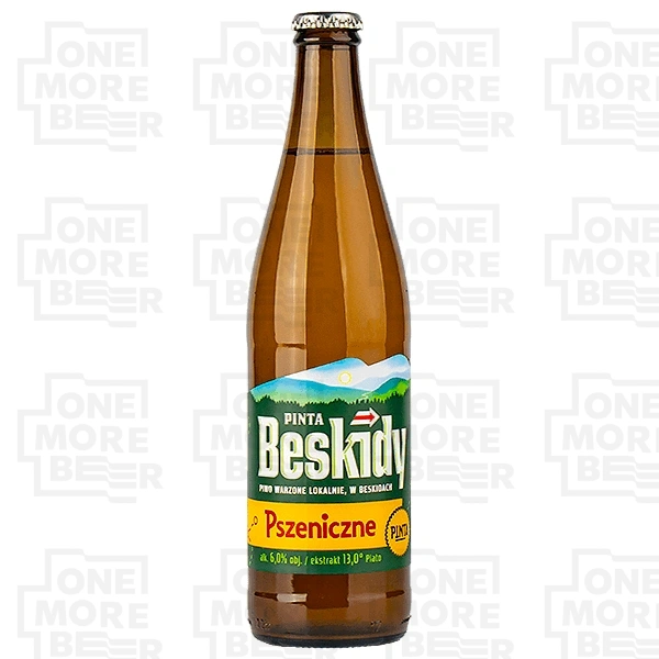 PINTA BESKIDY PSZENICZNE 13,0° BUT. 0,5 L