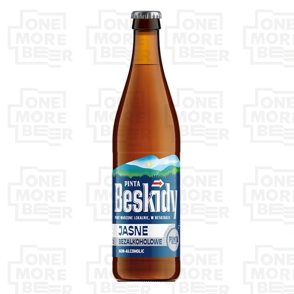 PINTA BESKIDY JASNE BEZALKOHOLOWE BUT. 0,5 L