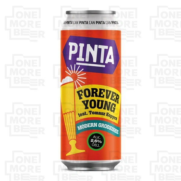 PINTA / KOPYRA FOREVER YOUNG - MODERN GRODZISKIE 7,8° PUSZKA 0,5 L