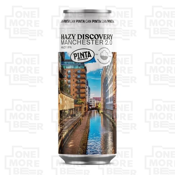 PINTA HAZY DISCOVERY MANCHESTER 2.0 20,0° PUSZKA 0,5 L
