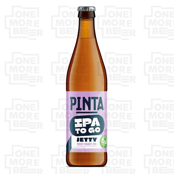 PINTA IPA TO GO - JETTY WEST COAST IPA 15,0°  BUT. 0,5 L