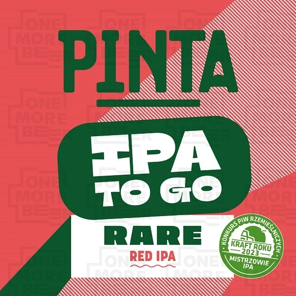 PINTA IPA TO GO - RARE RED IPA 15,0° KEG 30 L