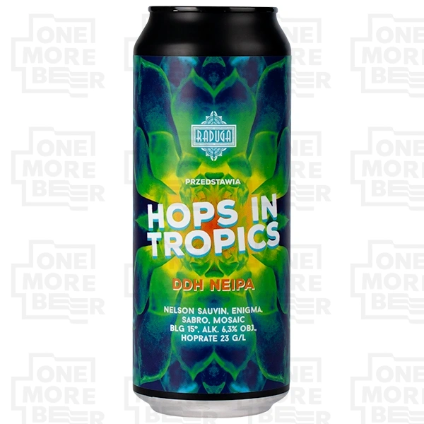 RADUGA HOPS IN TROPICS PUSZKA 0,5 L