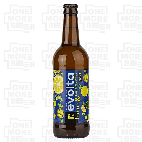 REVOLTA NON ALCOHOLIC LEMON EARL GREY AIPA BUT. 0,5 L