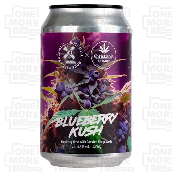 ROCKMILL BLUEBERRY KUSH PUSZKA 0,33 L