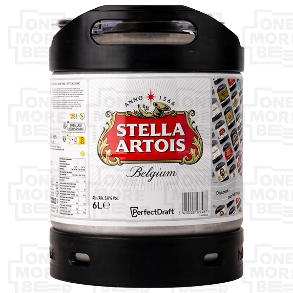 STELLA ARTOIS KEG PERFECTDRAFT 6 L