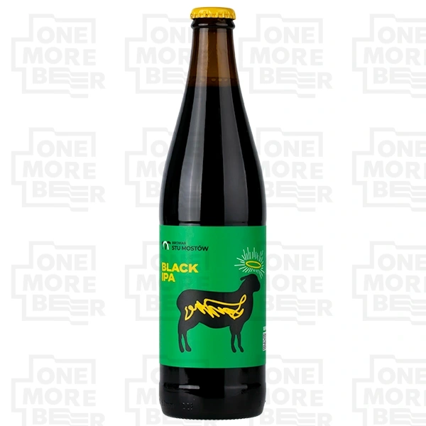 STU MOSTÓW BLACK IPA BUT. 0,5 L