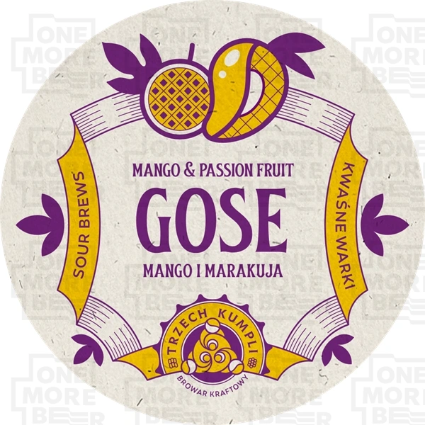 TRZECH KUMPLI GOSE MANGO MARAKUJA KEG 30 L